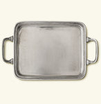 Match Pewter Rectangle Tray with Handles