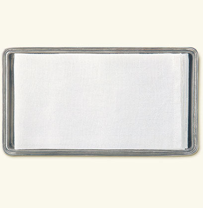 Match Pewter Guest Towel Tray