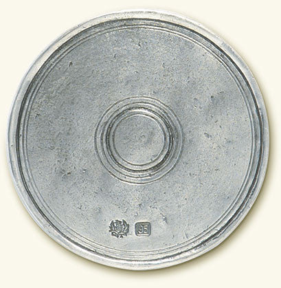 Match Pewter Round Coasters