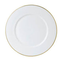 Royal Crown Derby Accentuate Gold Flat Rim Plate