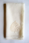 Sharyn Blond Linens Aspen Leaf Guest Towel