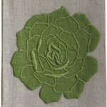 Sharyn Blond Linens Succulent Hand Towels