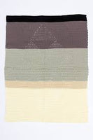 Blabla Hand Knit Diamond Iceland Blanket
