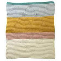 Blabla Hand Knit Diamond Sahara Blanket