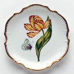 Anna Weatherley Old Master Tulips Bread and Butter Plate Yellow and Red